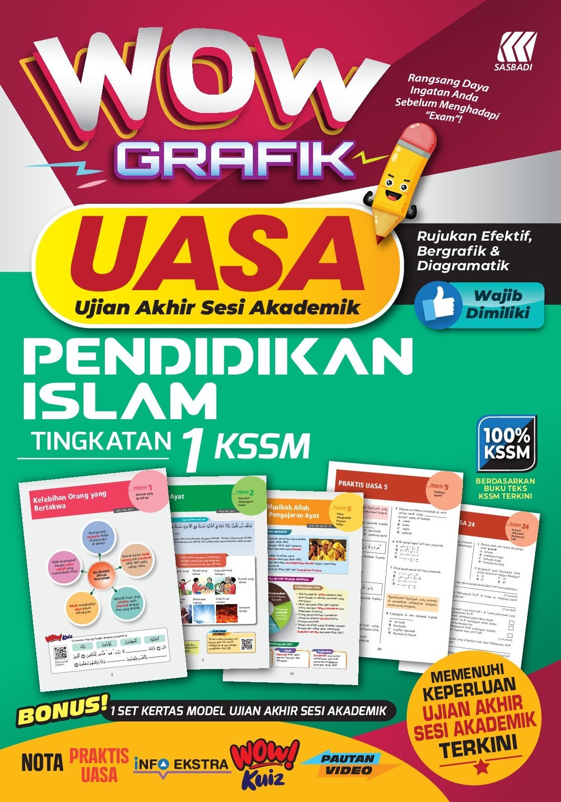 WOW GRAFIK UASA KSSM P.ISLAM TING 1 Cover